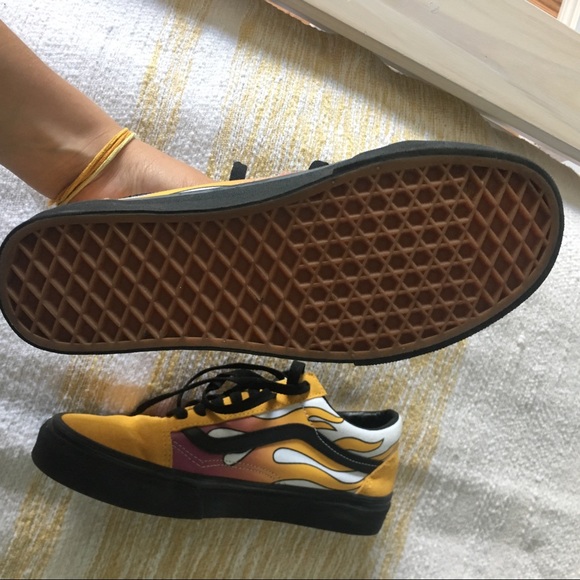 orange and purple vans